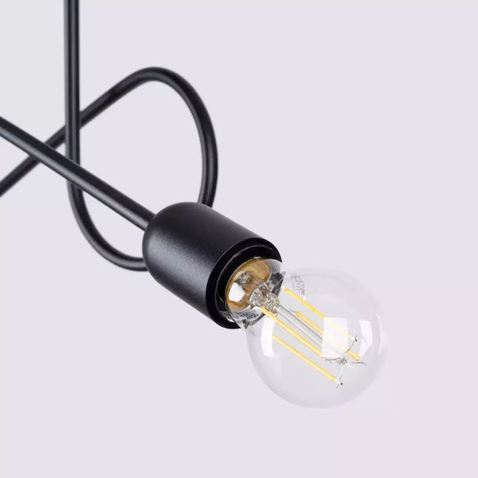 Sollux Deckenleuchte 57cm Schwarz