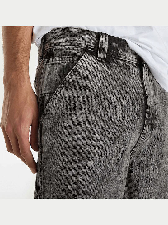 Men's Shorts Jeans Stonewashed Black