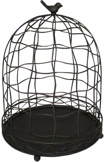 InTheBox Mirtile Deco Metallic Lantern Black 29.9x29.9x40.7cm InTheBox Mirtile Deco Metallic Lantern Black 29.9x29.9x40.7cm