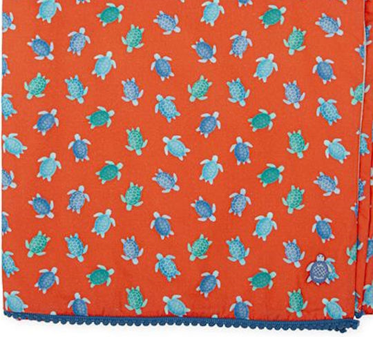 Tutto Piccolo Kids' Beach Towel 4930s25-r01 Red