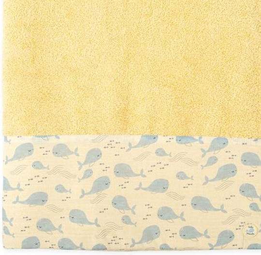 Tutto Piccolo Kids' Beach Towel 4927s25-y00 Yellow