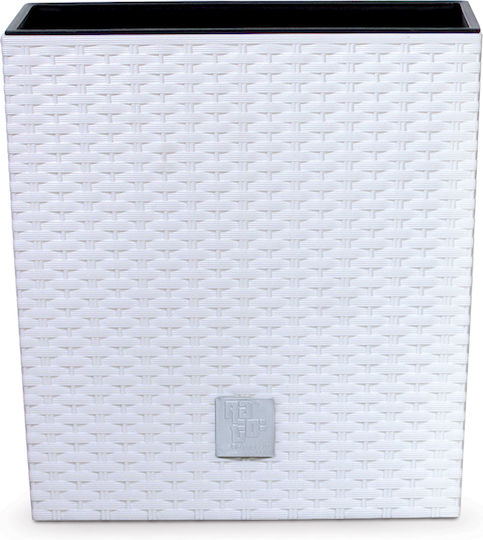 Prosperplast Rato Low Ghiveci Plastic 20x20x20.2cm.