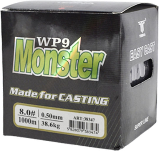 Fishing Line Black 0.4mm 1000m 29.5kg 38346