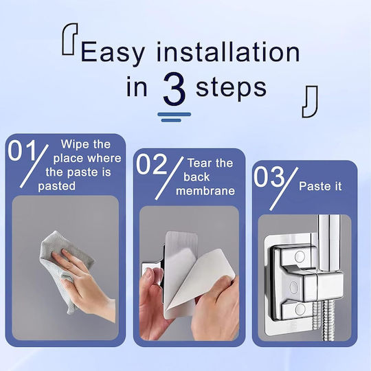 Adjustable Shower Head Holder