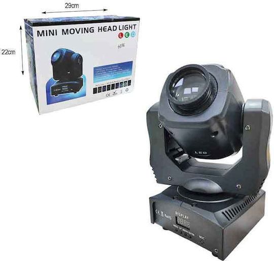 Moving-Head-Licht 30W Mini Moving-Projektor 30W 027089