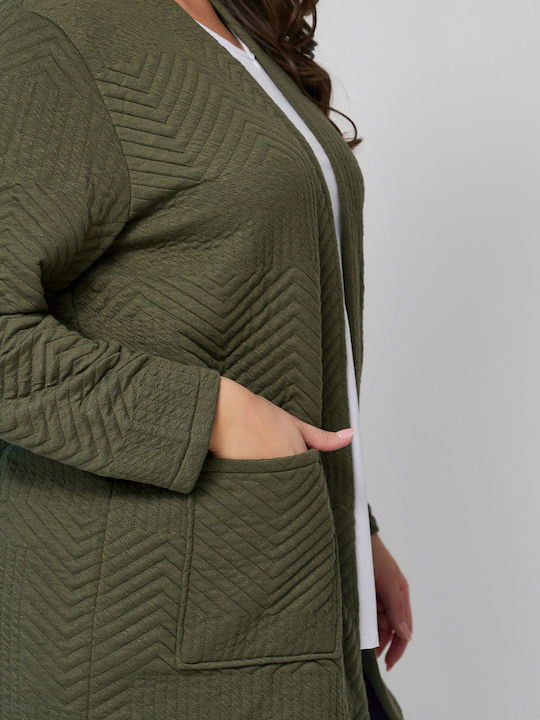 Jachetă de damă Khaki