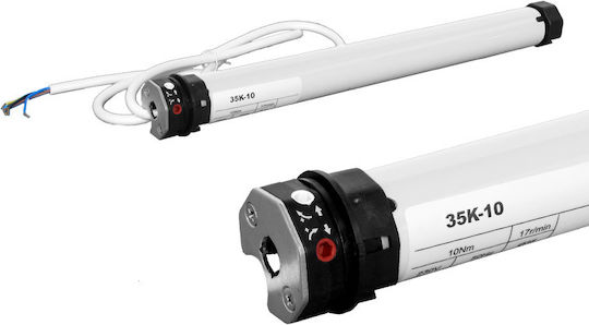 Smart Home External Roller Motor Ax 60 Short 10 Nm Remote Control Obstacle Detection