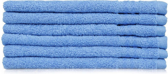 Hobby Home Χεριών 30x50εκ. Blue 6τμχ Βάρους 500gr/m²