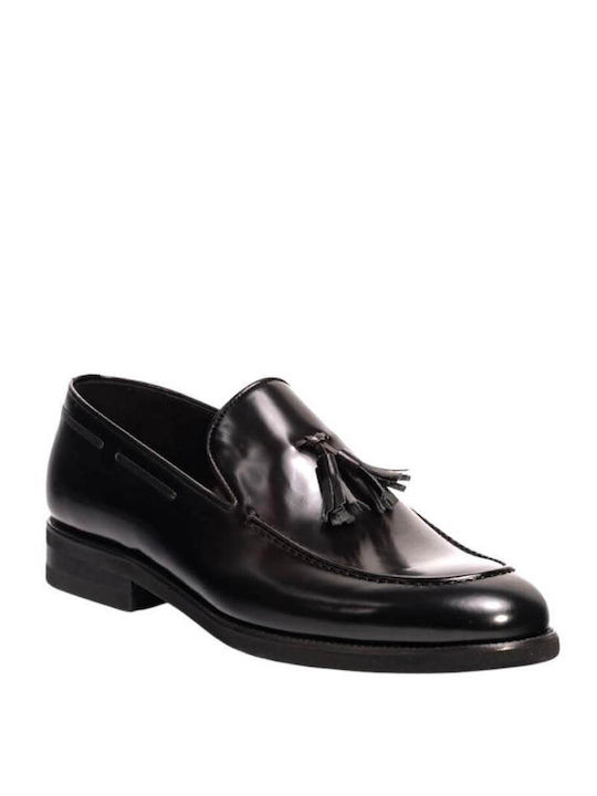 Perlamoda Men's Moccasins Black