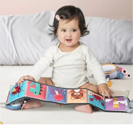Lazarid Activity Book made of Fabric for 0++ Months