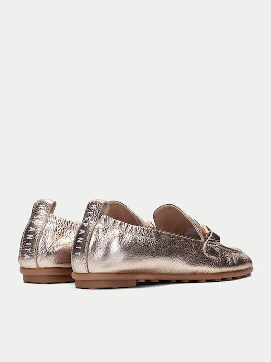 Women's Moccasins in Silver Color