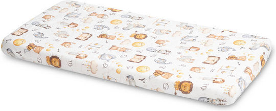 Sensillo Baby Sheet Crib Cotton 60x120cm