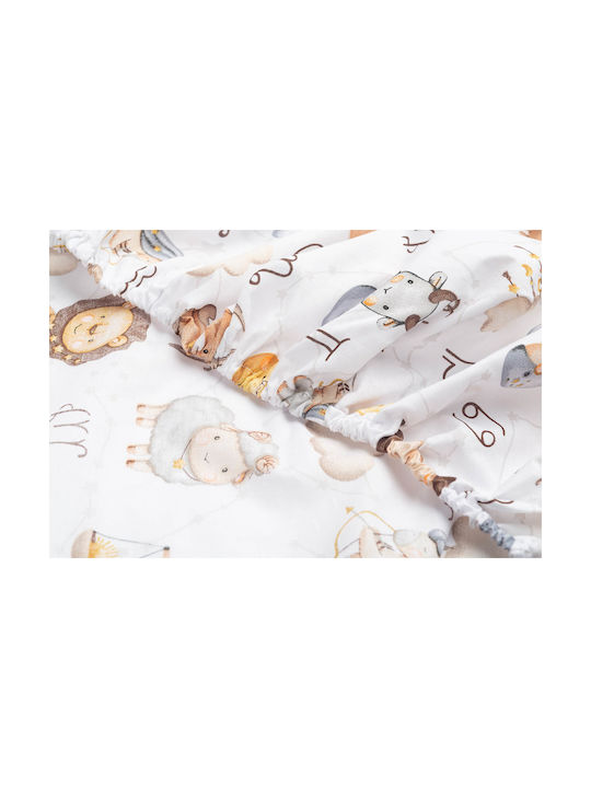 Sensillo Baby Bettlaken Für Krippe Baumwolle 60x120cm