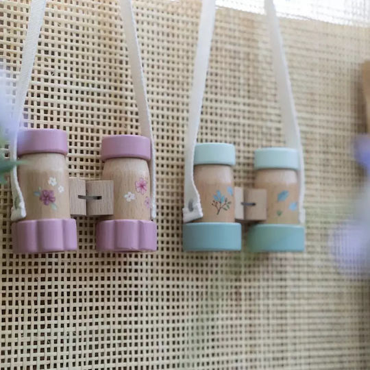 Little Dutch Forest Friends Wooden Binoculars For 3+ Years