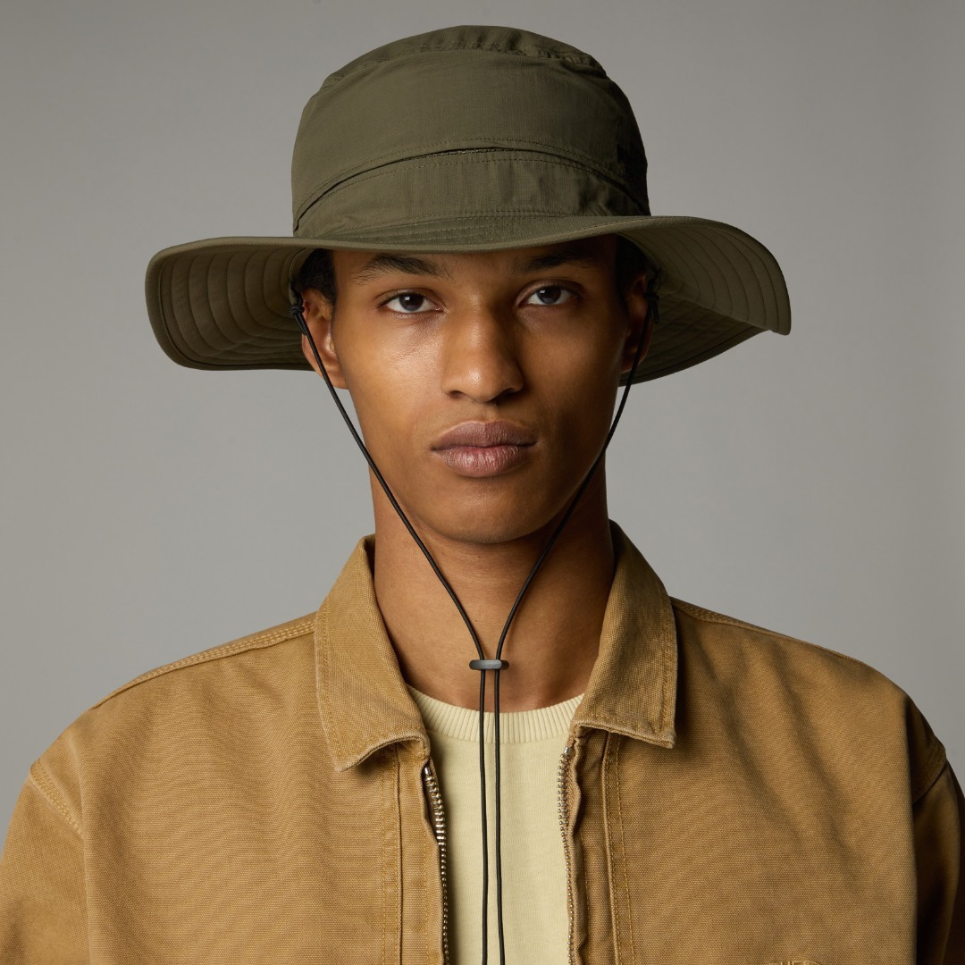 The North Face Horizon Fabric Men's Hat Safari Style Brown