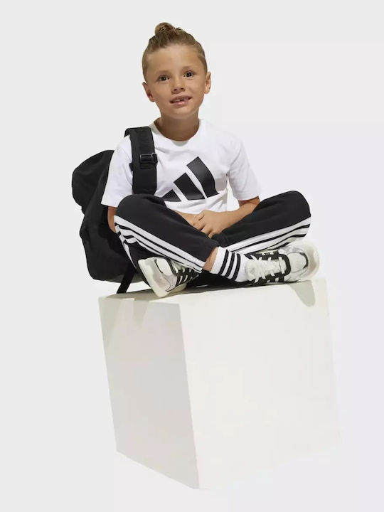 Παιδικό T-shirt white/black Essentials