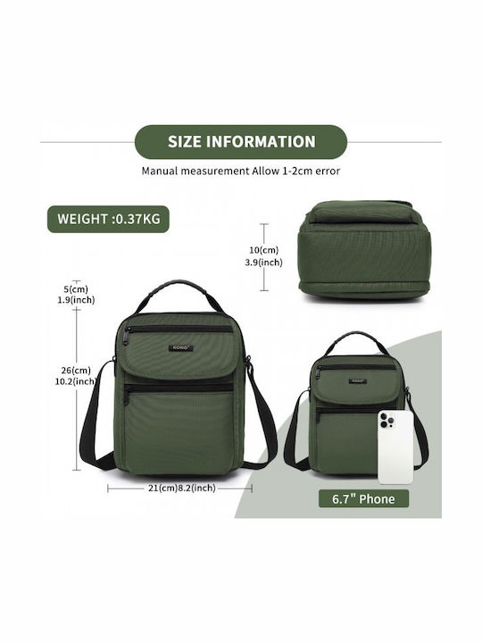 Men's Bag Shoulder / Crossbody Green