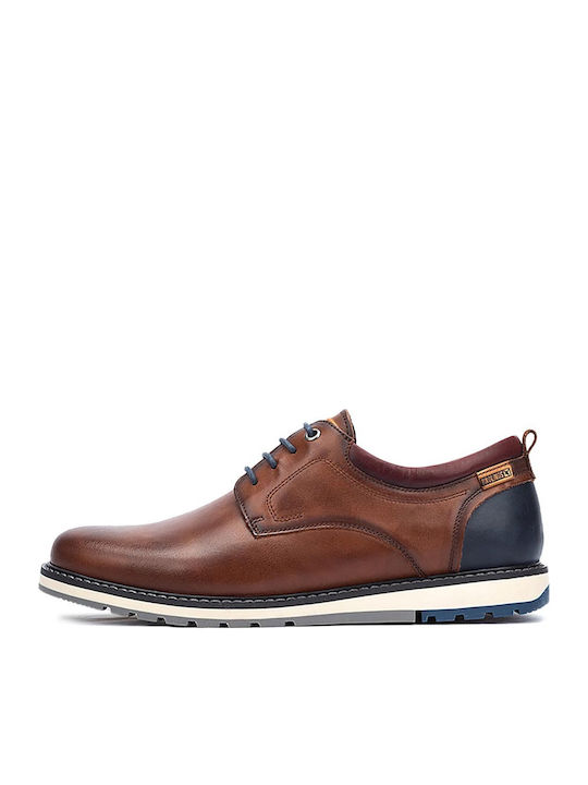 Мъжки ежедневни обувки Brown/White