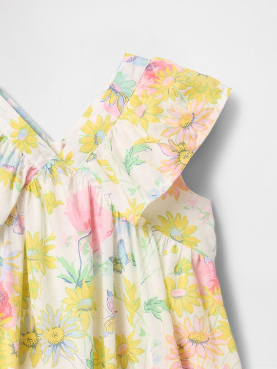 Rochie Fete Floral Set Cu Chilot Multicolor Floral