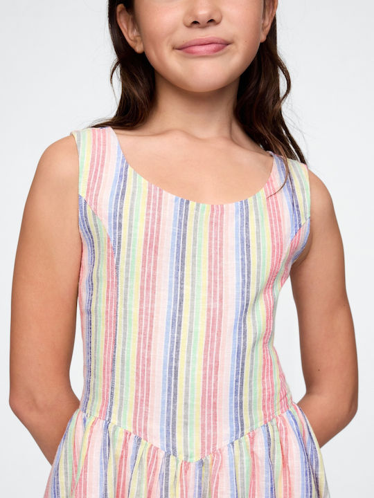 Rochie pentru Copii Cu dungi Multicolor