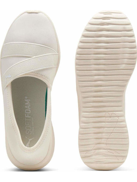 Adelina Текстил Дамски Slip-On Бежов
