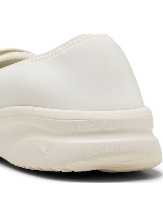 Adelina Текстил Дамски Slip-On Бежов