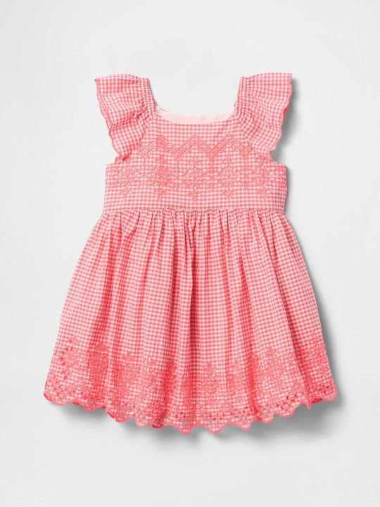 Mädchenkleid Kurzärmelig Set aus 2 Mit Slip Sassy Rosa
