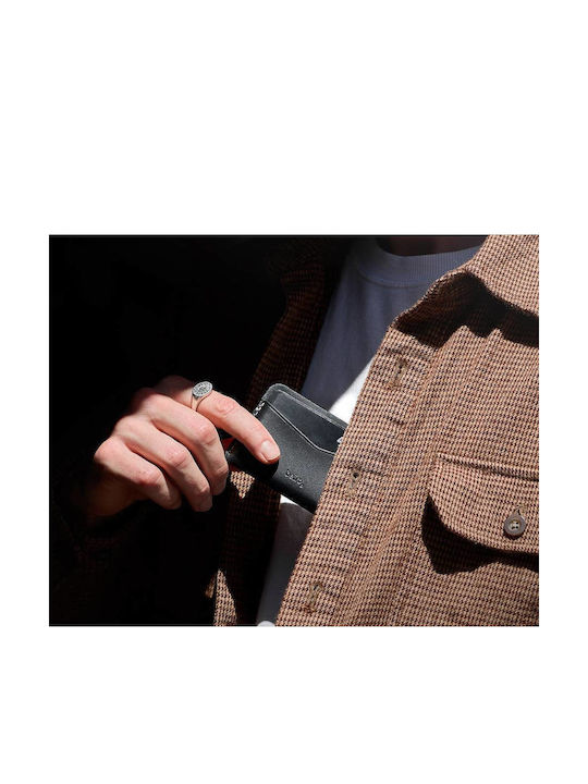Кожен Мъжки Портфейл За Карти С RFID Зелен