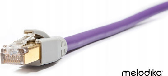 Melodika F/UTP Cat.6e (High Speed) Cablu De Rețea Ethernet 0.3m Violet