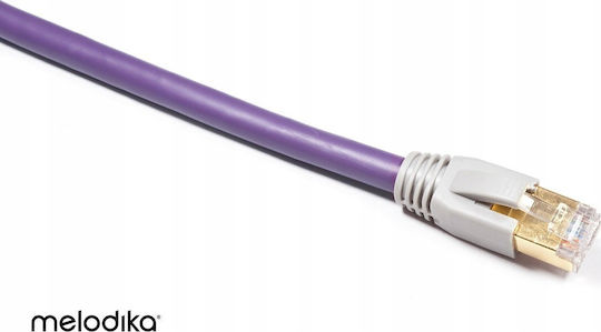Melodika F/UTP Cat.6e (High Speed) Cablu De Rețea Ethernet 2.5m Violet