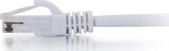 C2G U/UTP Cat.6 Ethernet Network Cable 1m White 1pcs