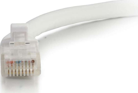 C2G U/UTP Cat.6 Ethernet Network Cable 1m White 1pcs