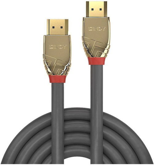 Lindy HDMI Кабел HDMI Мъжки - HDMI Мъжки 5м Черен