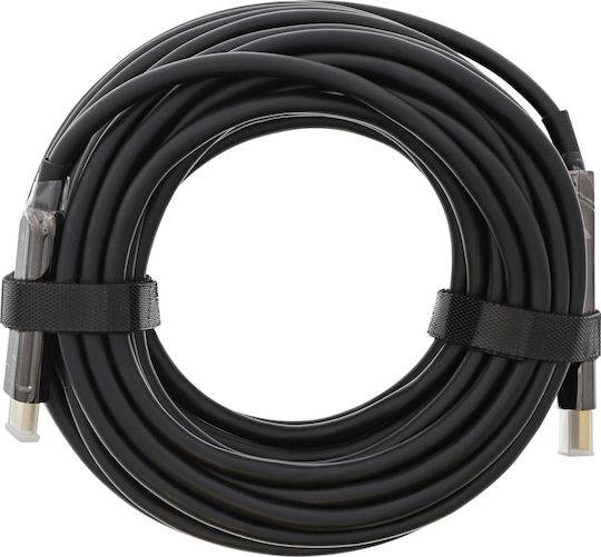 InLine Cable HDMI male - HDMI male 50m Μαύρο