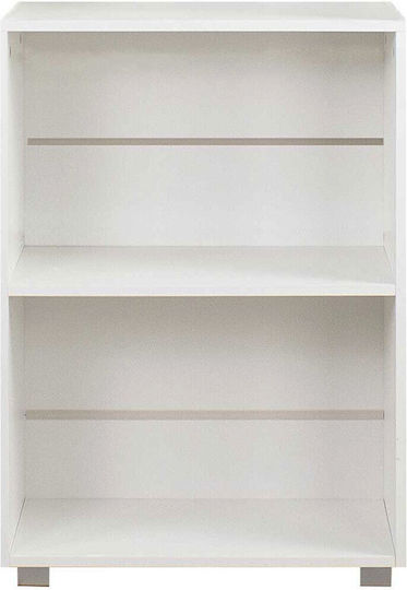 White Bookcase 77x60x31cm