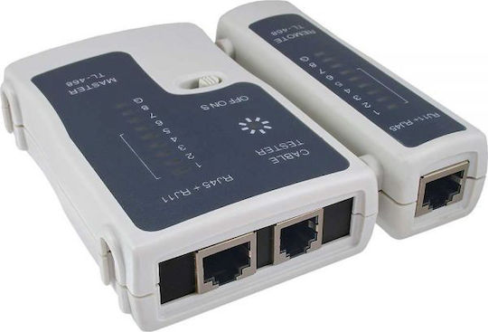 Inline Rj45 Kabelstecker Tester 9 LEDs 79998a