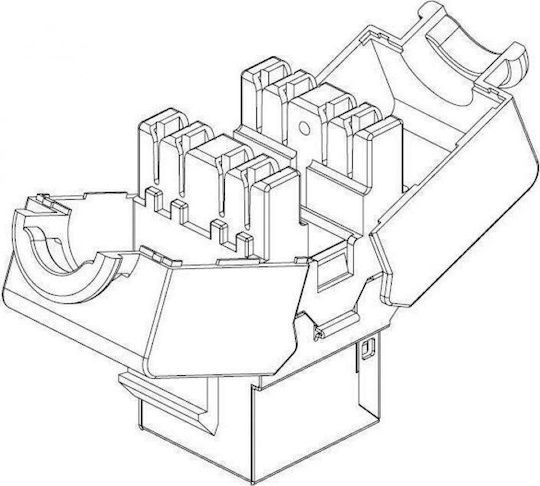 Intellinet Cat6 Keystone-Buchse RJ45 FTP werkzeuglos