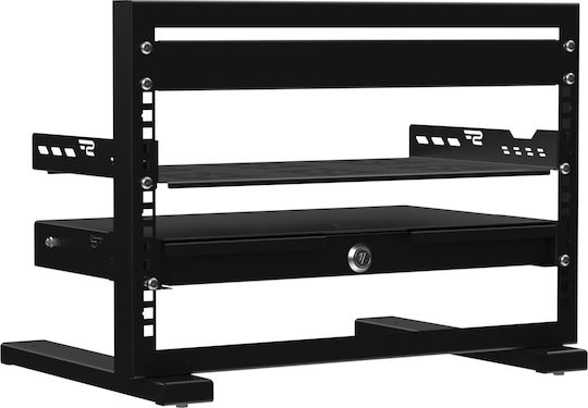 Stalflex Rack Stand 19" 4u Black Str19-4u-b