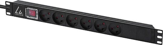 Lanview Rack Power Strip LVR-3MDK-SW-DK6 1Stück