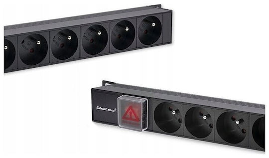 Qoltec Aluminum Pdu Rack 16a 16 X French Vertical 1.8m Translation Qoltec Aluminum Power Distribution Unit Rack 16a 16 X French Outlets Vertical 1.8m