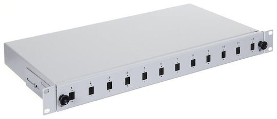 A-LAN Regal FOP-1U-12SCS-S 1Stück