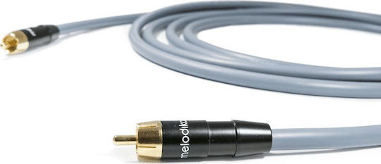 Melodika Кабел RCA мъжки - RCA мъжки 0.5м
