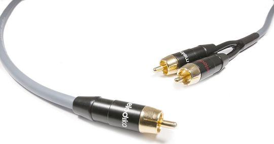 Melodika Kabel 2x RCA-Stecker - RCA-Stecker 10m