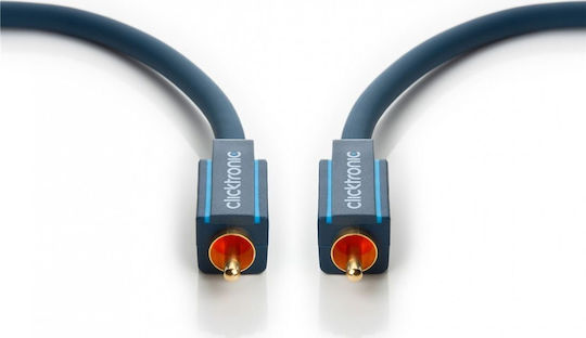 Clicktronic 70443 Cable RCA male - RCA male 1m