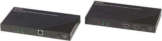 KVM Extender Lindy 100m Cat.6 HDMI 4K60 HDBaseT IR/RS-232