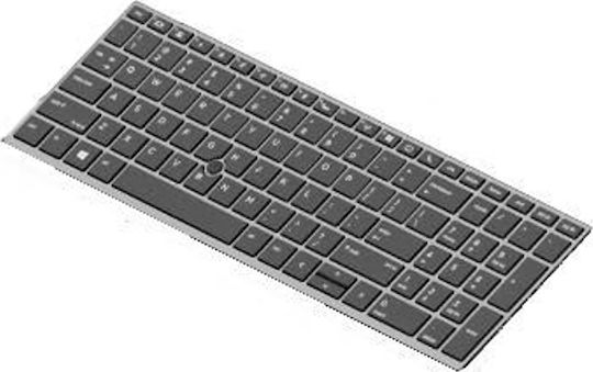 Hp Keyboard Swiss Keyboard Backlit for Hp Elitebook 850 G5