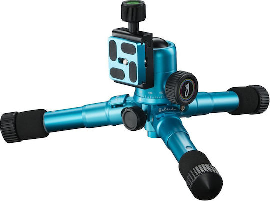 Mantona Kaleido Mini Trepied - Mini Metalic albastru ocean