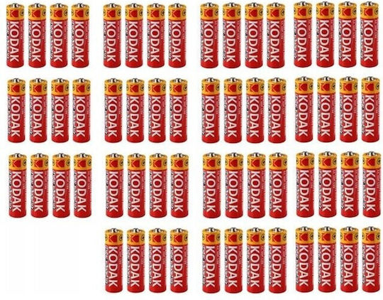Kodak Alkaline Batteries AA 1.5V 60pcs