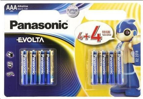 Panasonic Evolta Αλκαλικές Μπαταρίες AAA 1.5V 8τμχ