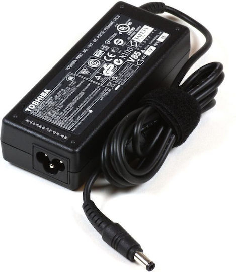 CoreParts Laptop Charger 75W 19V 3.95A for Toshiba with Detachable Power Cable and with plug set